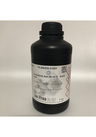 Hidroklorik Asit 30-32 % Extra Pure 1 Litre