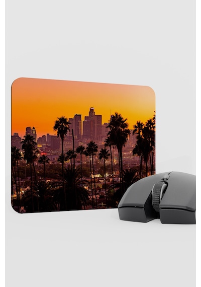 Kaliforniya Abd V5 22x18 Gaming Kauçuk Kaymaz Taban Mouse Pad Fare Altlığı