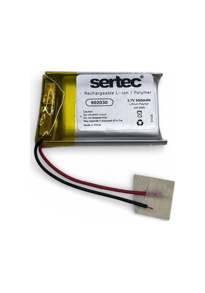 Sertec 902030 3.7v 500 Mah Li-polymer Pil Devreli/1.5a Evimdeyokyok