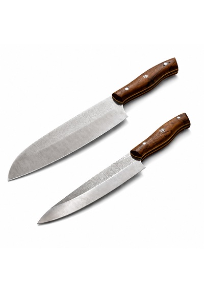 Ch Woodline N690 Çelik Santoku Ve Guyuto Bıçak Seti 2 Parça Profesyonel Şef Bıçağı, Özel Tasarım Ceviz Sap, Premium Mutfak Bıçak Seti Ch Woodline N690 Çelik Santoku Ve Guyuto Bıçak Seti 2 Parça Profesyonel Şef Bıçağı, Özel Tasarım Ceviz Sap, Premium Mutfak Bıçak Seti