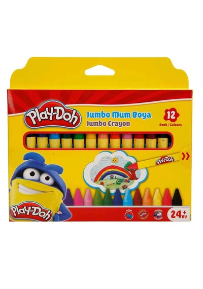 Mey İthalat Silinebilir Crayon Mum Boya 12 Renk Diğer