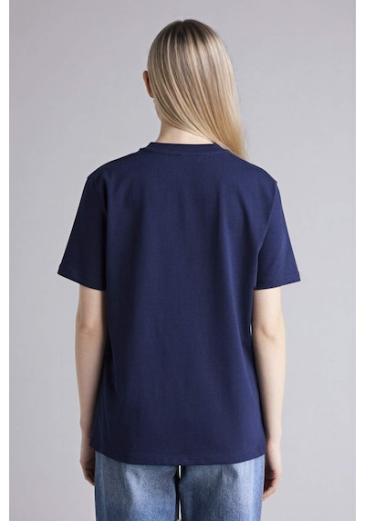 Defacto Regular Fit Basic Lacivert Kadın T-shirt A9428ax/nv251 Lacivert