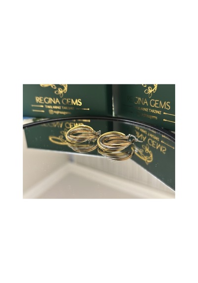 Triple Luxe Hoop Çok Renkli