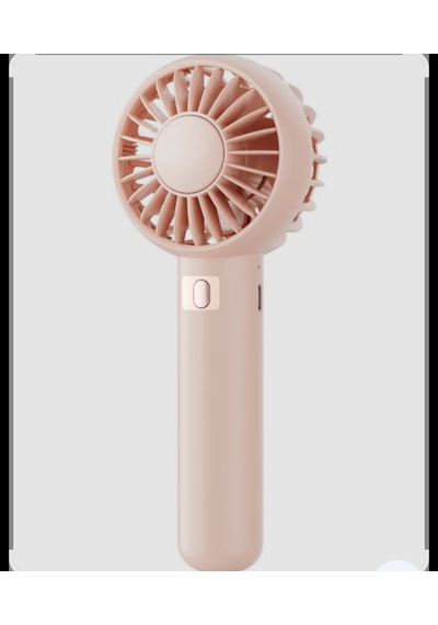 Bf-04 Taşınabilir 3 Kademeli Pembe Mini El Fanı