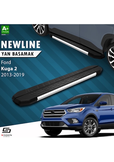 S-dizayn Ford Kuga 2 Newline Krom Yan Basamak 183 Cm 2013-2019