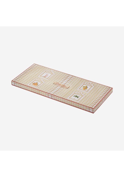 Sarı Melamin Servis Tabağı 48 Cm