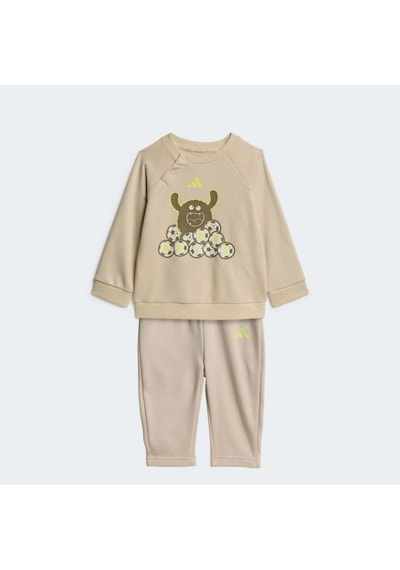 Adidas Kq9599 I Monster Set Çocuk Eşofman Takımı Bej