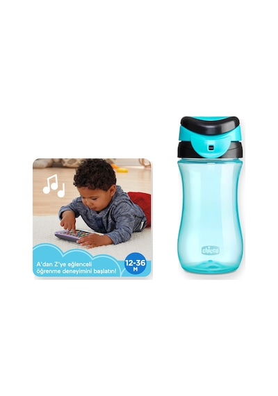 Oyuncak & Bardak Hediye Seti 2 Parça: Fisher-price Eğitici Oyuncak + Chicco Eğitim Bardağı - Mavi