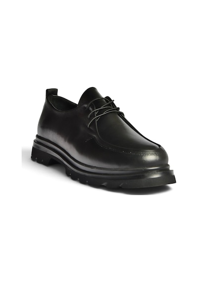 Fox Shoes Z555261103 Siyah Hakiki Deri Kadın Ayakkabı