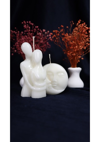 Bernami Mum Pinterest Kokulu Sevgili Sarılan Çift Mum Ve Güneşay Mum Set Diğer