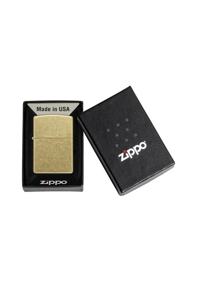 Zippo 48267 Regular Street Brass Çakmak - 48267-103453