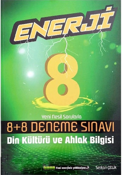 Palme Yayıncılık 8. Sınıf Din Kültürü ve Ahlak Bilgisi Enerji 8+