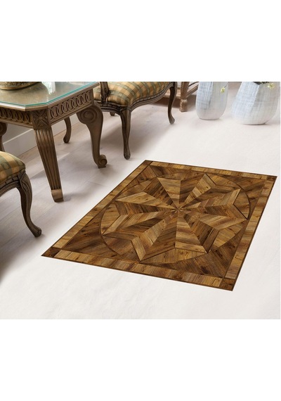 Yer Kaplama Zemin Kaplama Folyosu Dekoratif Folyo 65x65 Cm 5.model