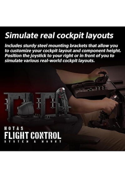 Hori Hotas Flight Control System & Mount Uçuş Kontrol Sistemi Windows Pc