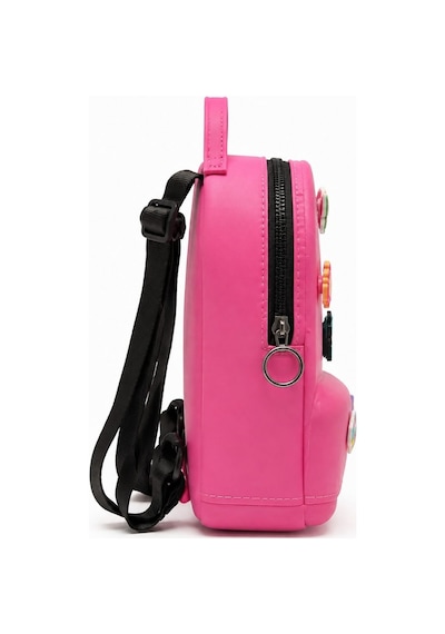 Vicco Pvc Mini Boy Çocuk Plaj Çantası Kreş Çantası Sırt Çantası Okul Çantası Unisex Çanta Pembe