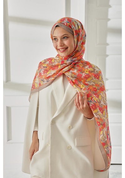 Silk Home Desenli Soft Şal 70019-13 Çok Renkli