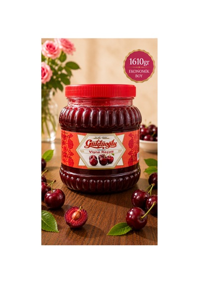 Taneli Geleneksel Vişne Reçeli 1610 Gr
