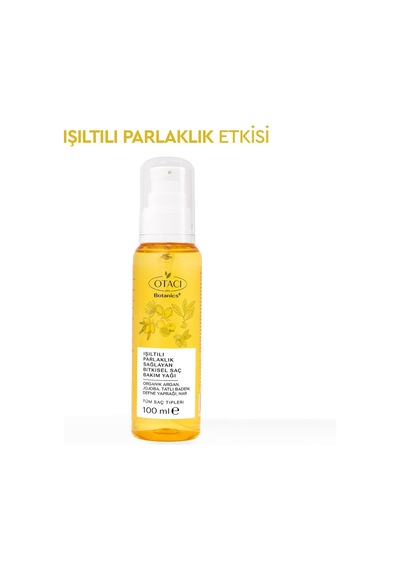 Işıltılı Parlaklık Sağlayan Bitkisel Saç Bakım Yağı - Tüm Saç Tipleri 32916213