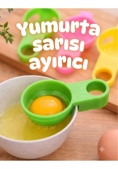 Yumurta Akı Sarısı Ayırıcı Açık Altın