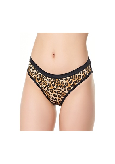 Tutku 12 'li Bayan Leopar Bikini Külot Kombin Çok Renkli