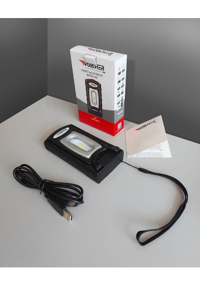 Mıknatıslı Şarjlı Led Lambası Volkher