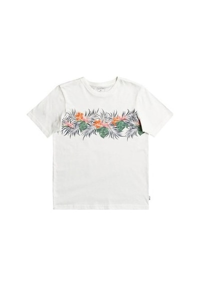 Quiksilver Paradıse Express Ss Yth Kız Çocuk Kısa Kol T-Shirt Beyaz