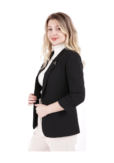 Ayhan 90179 Kadın Ceket AYHAN-90179-R1534 Siyah