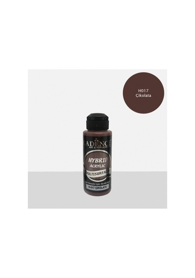 H-017 Çikolata , Multısurface 120 Ml Akrilik Boya H-017 Çikolata H-017 Çikolata