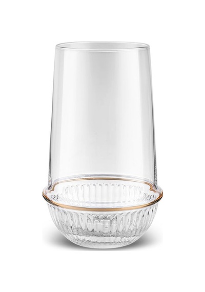 Karaca  Royal Bone Charlotte 25 Parça 12 Kişilik Bardak Seti Gold