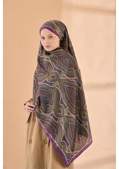 Silk Home Organik Şal 471001-12 Çok Renkli