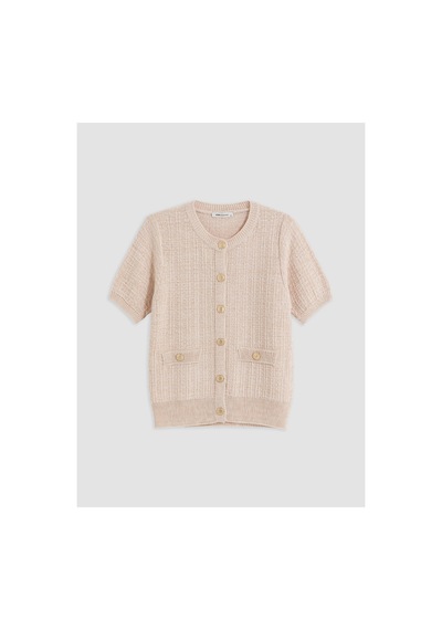 LC Waikiki Nevavm Farkıyla Lcw Everyday Pembe Triko Desenli Kısa Kadın Hırka Pembe - 929688883 Pembe LC Waikiki Nevavm Farkıyla Lcw Everyday Pembe Triko Desenli Kısa Kadın Hırka Pembe - 929688883 Pembe