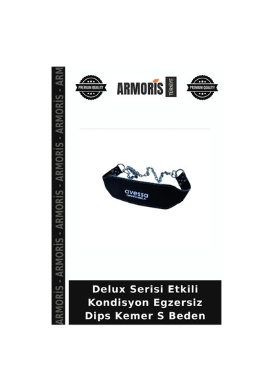 Delux Serisi Etkili Kondisyon Egzersiz Dips Kemer S Beden Çok Renkli