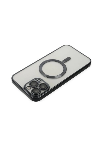 Newface - 228 - İphone 14 Pro Kılıf Kross Magneticsafe Kapak - Kmrsfres - - Siyah