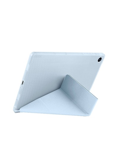 Galaxy Tab Uyumlu A9 Kılıf Zore Tri Folding Kalem Bölmeli Standlı Kılıf