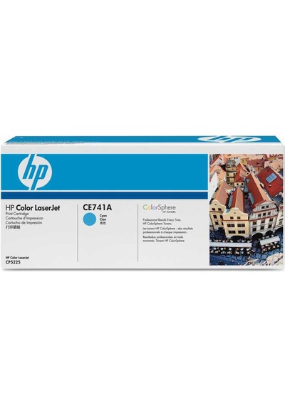 Hp Ce741A Mavi Toner