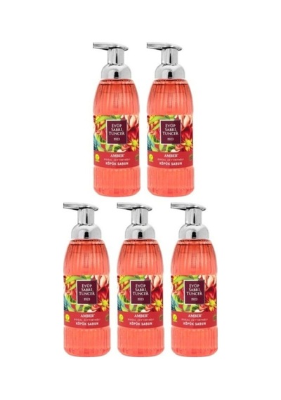 Eyüp Sabri Tuncer Amber Doğal Zeytinyağlı Köpük Sabun 5 x 500 ML