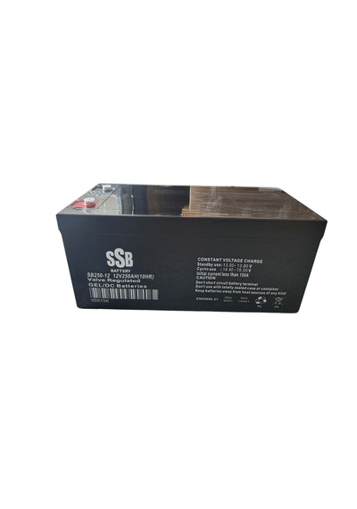 Ssb 12v 250ah Deep Cycle Jel Akü - 2024 Üretim
