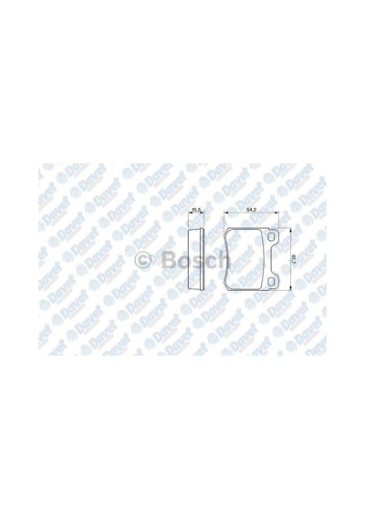 Bosch Fren Balatası Arka Wva 20687 C-serısı W202 C180 C200 C220 93 00/s202 W124 86 93/ DV00-BOSCH 0986466871