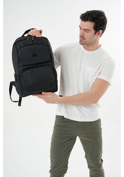 United Colors Of Benetton Unisex Sırt Çantası 20960 Siyah