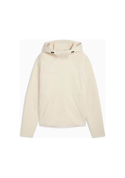 Puma Evostrıpe Comfort Hoodie Kadın Bej Sweatshirt 68814087 Siyah