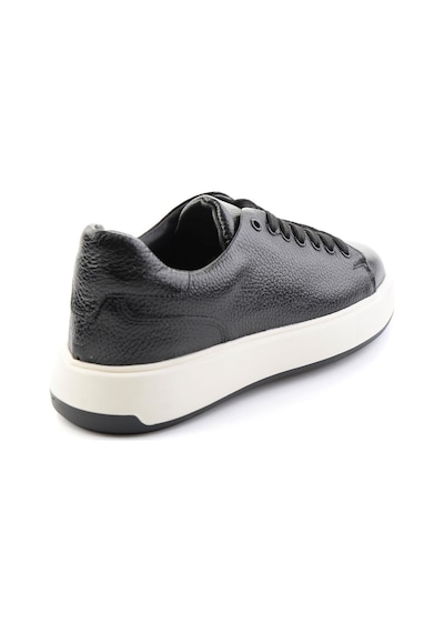Bambi Siyah Floter Hakiki Deri Erkek Sneaker E01401120740
