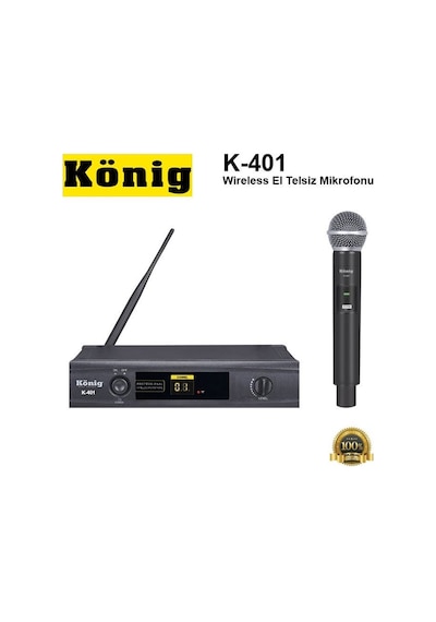 König K-401 Wireless El Telsiz Mikrofonu