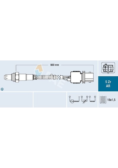 Fae Egsoz Sensoru Hego Sensor Volvo C70 I S60 I S80 I V70 I Xc70 Xc 90 75141 8670279 8658133