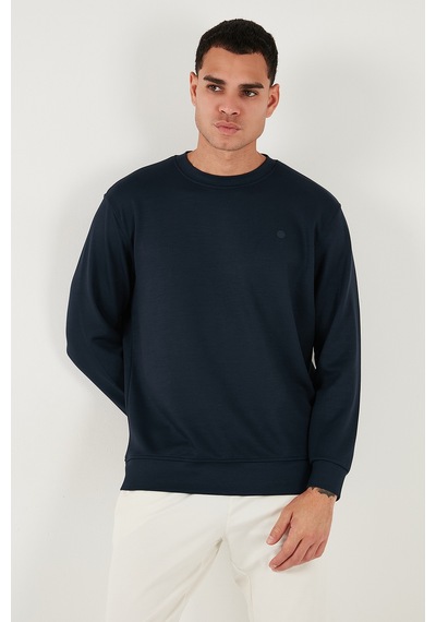 Buratti Regular Fit Bisiklet Yaka Uzun Kollu Erkek Sweat 5901066 Lacivert