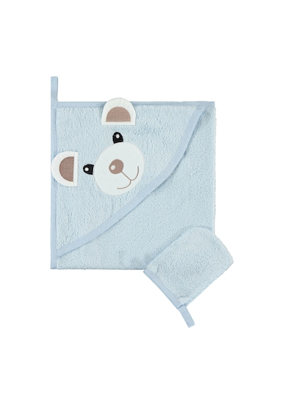 Civil Baby Bebek Keseli Banyo Havlusu 75x75 Cm Mavi 31b61011424s1-1 Mavi
