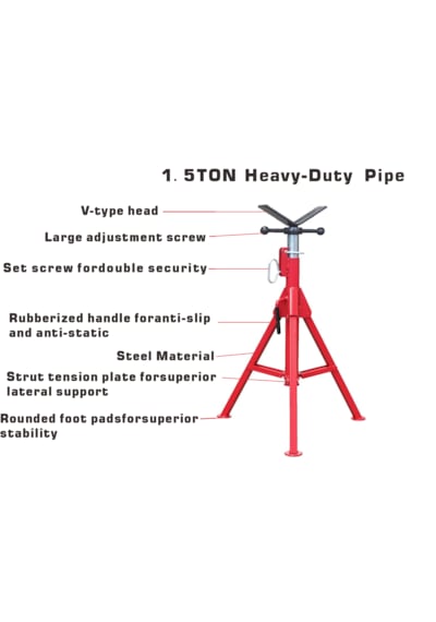 Fk Friko 1.5ton Boru Kriko Standı V Kafa /1.5ton Pipe Stand V-head