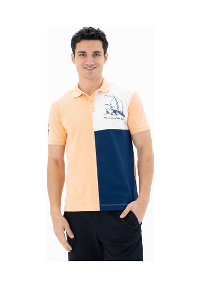 AR-MA Arma Erkek Regular Fit Polo Yaka Tişört Y25374303501 Pembe