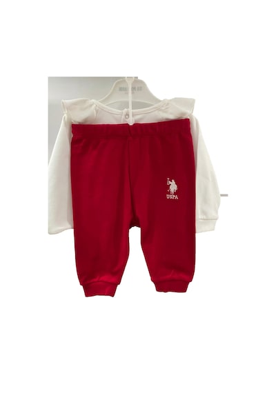 U.S. Polo Assn. U.s. Polo 2li Takım Beyaz-12683 Beyaz