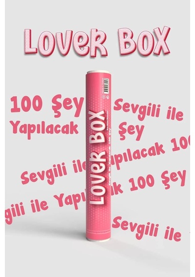 Poster Çiftlere Özel Anı Listesi Romantik Eğlenceli Sevgiliyle Yapılacak 100 Şey Kazı Kazan Posteri