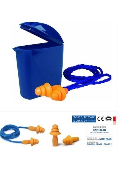 J&y Ec-2062c Snr 32 Db Çam Tipi Kulak Tıkacı